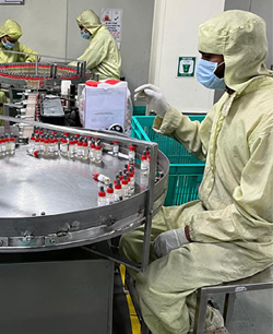 インドで開発・製造した体外診断薬を世界40カ国以上へ輸出